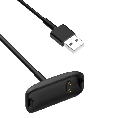 Cavo Di Ricarica USB Per Fitbit Inspire HR / Inspire / Ace 2 - Sostituzione Pratica E Portatile, Nero