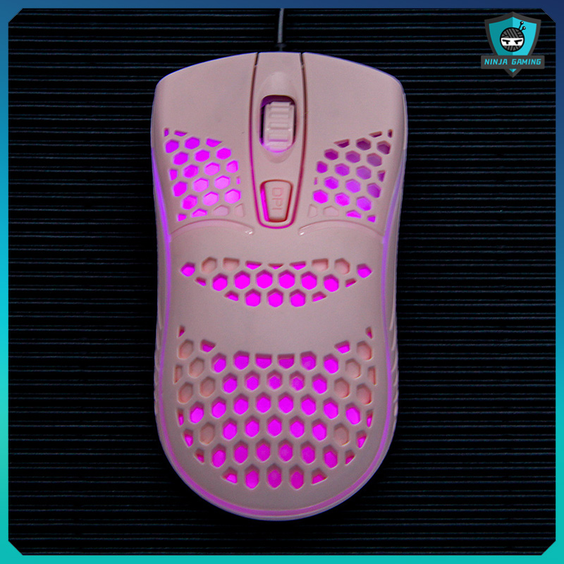 ZEUS KW-10 ( Killa-Web ) Wired Mouse Gaming Mouse with Lightweight Honeycomb Shell. 