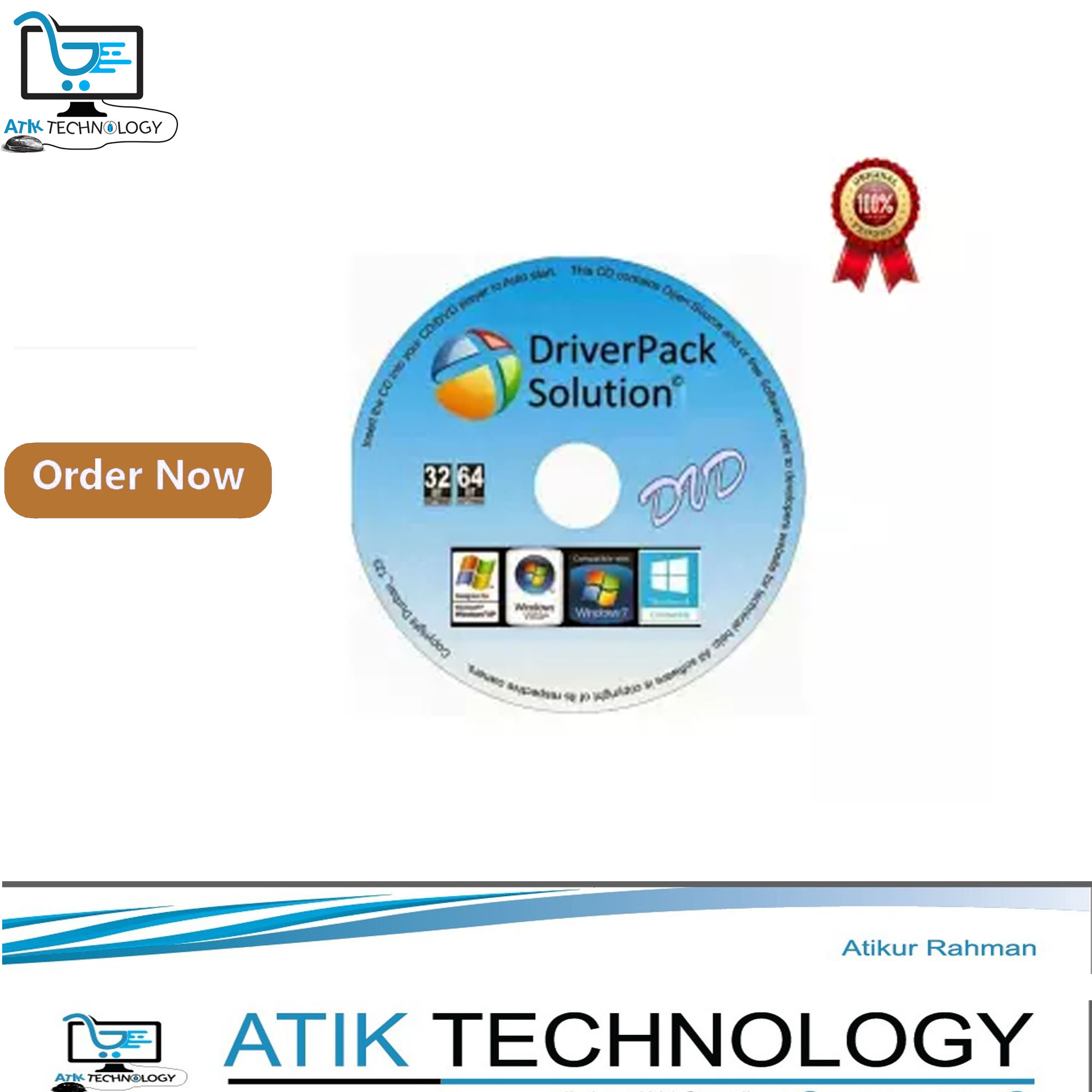 Driver pack all solution softwer(DVD)