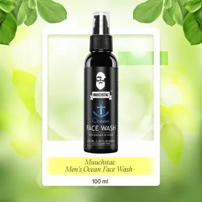 Muuch.stac Ocean Face Wash for Men (Made in India)