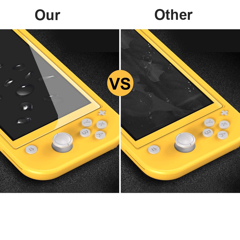 9H+ Nintendo Switch Lite Screen Protector Bubble Free Tempered Glass Screen Protector. 