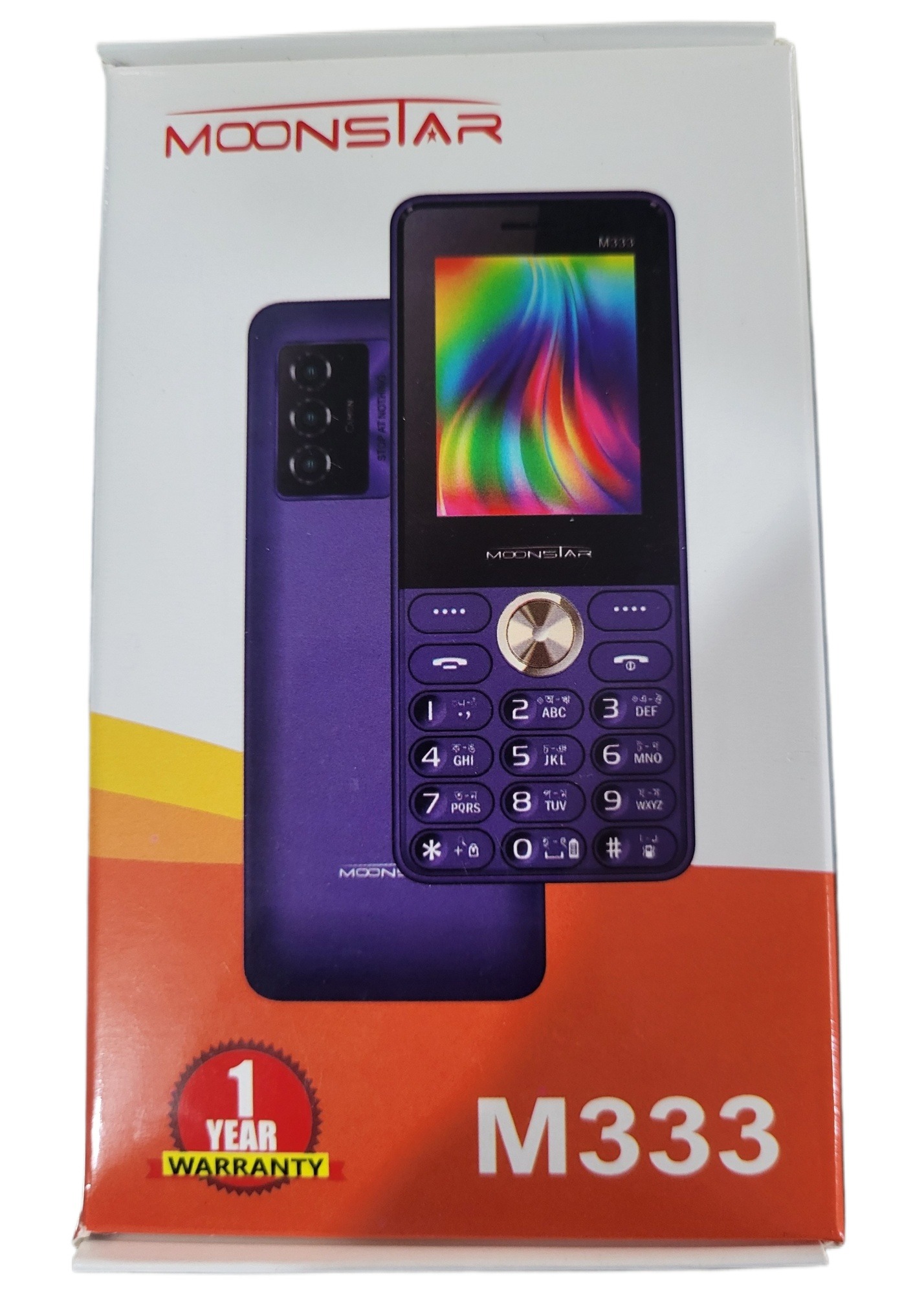 MoonStar M333 Feature Phone 2,4" display Digital Camera Big Battery