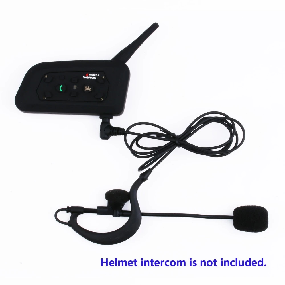 10/1PCS Referee Headset Earhook Headphone For EJEAS V6C Vnetphone FBIM 3.5mm Full Duplex Headphone Referee Intercom Accessory. 