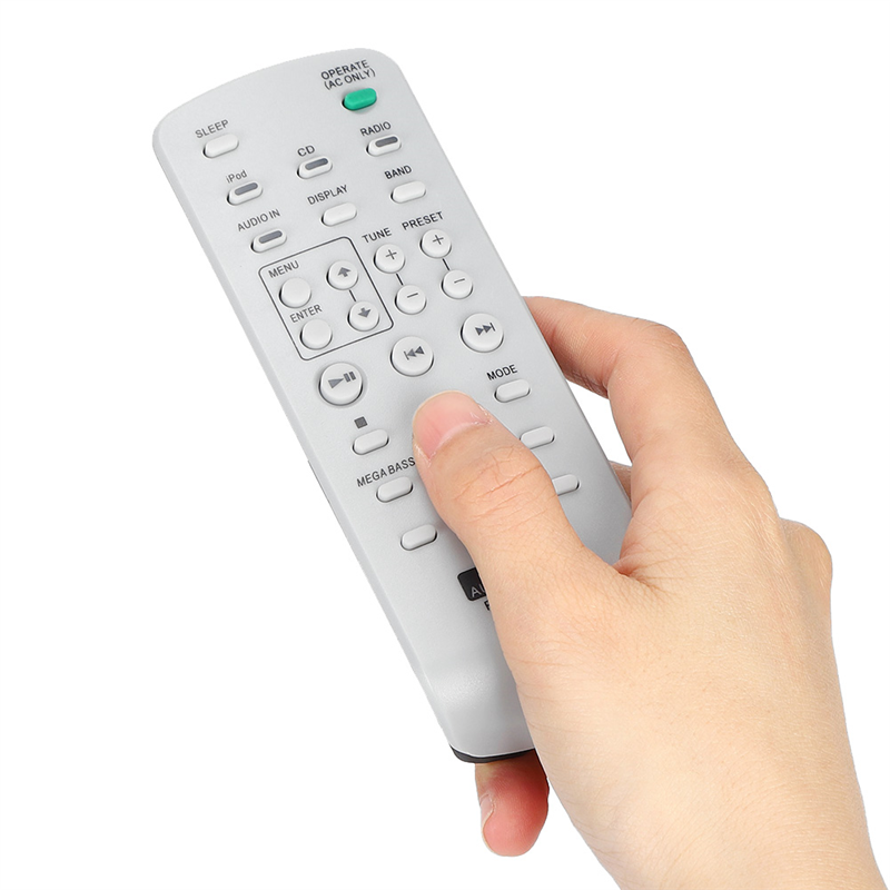 Replacement Remote Control for Sony RMT-CS2IPA ZS-S2IP ZS-S4IP Audio System Speaker Remote Controller. 