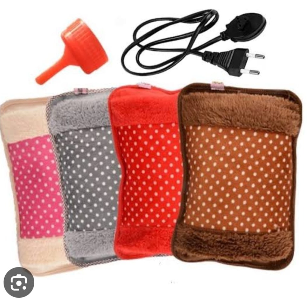 Electric Hot Water Bag / Heat Pillow and Pain Remover By Shop Exclusive - Multicolour - hot water bag