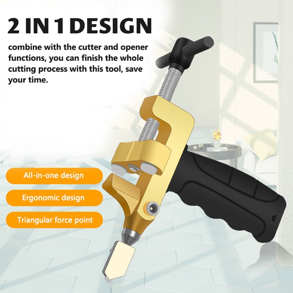 Two in one ceramic tile cutting machine manual tool. 