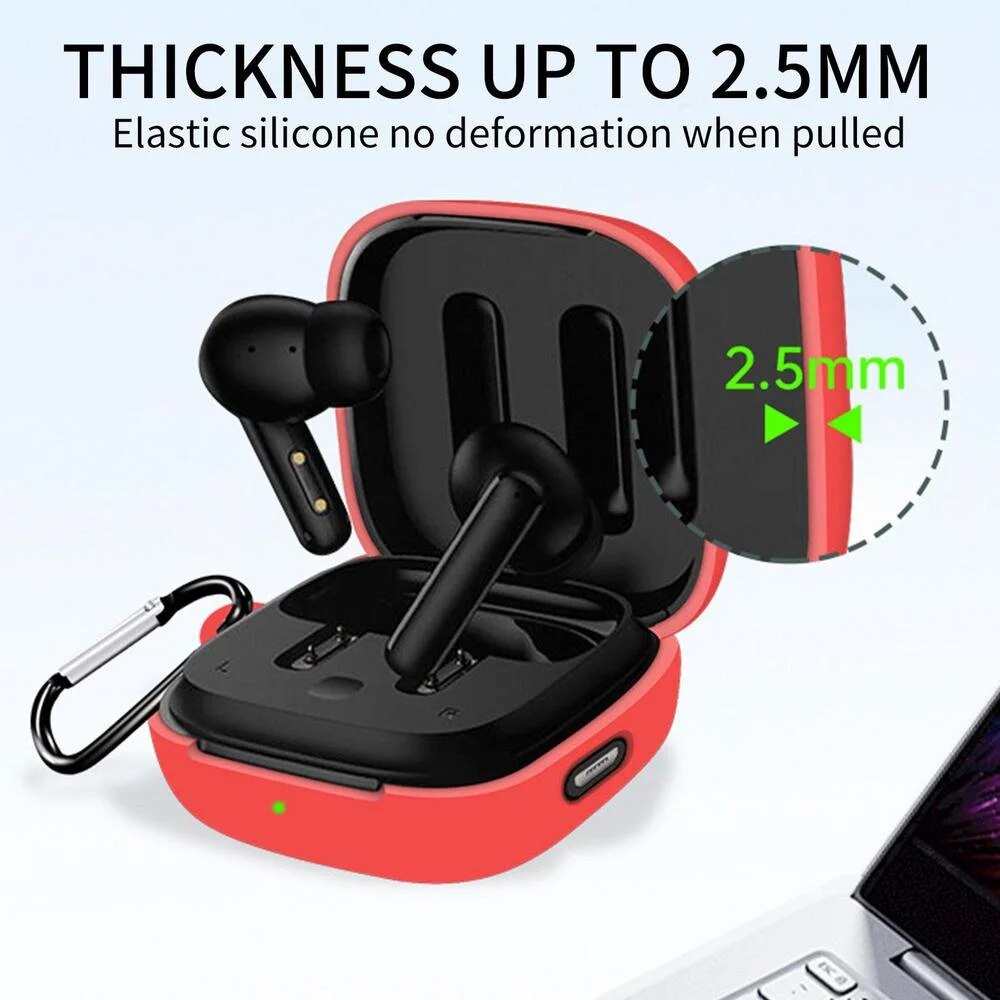 Qcy T13 Qcy T3 Vs Redmi Airdots For QCY T13 ANC Case Silicone