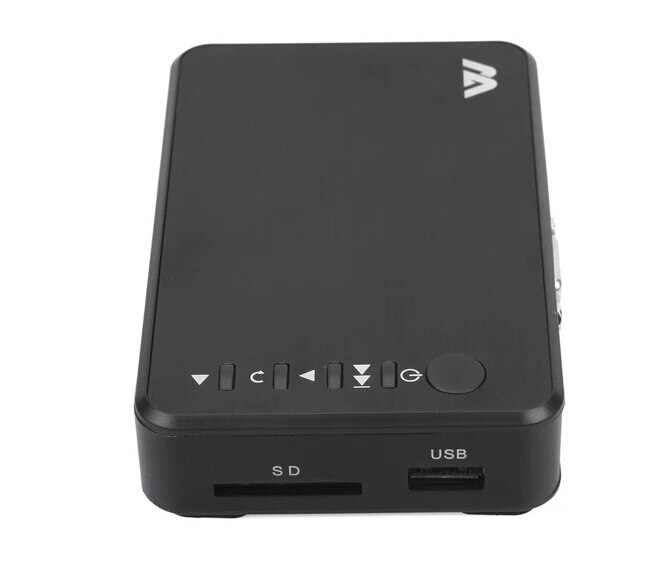 Portable Full HD Media Player Support VGA 1080P SD Card USB Flash Driver Autoplay Multi Media MP3 MP4 HDD Player Box. 
