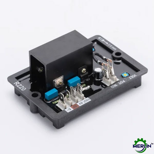 R220 AVR Automatic Voltage Regulator FOR ALTERNATORS WITH SHUNT EXCITATION. 