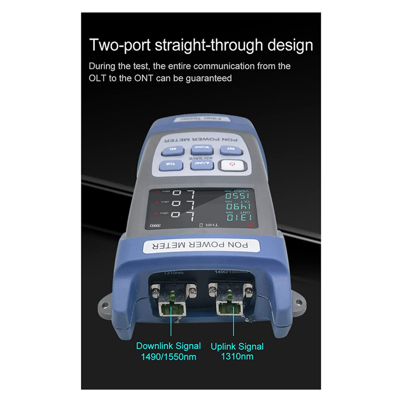 TM581 PON Power Meter SC/APC Optical Fiber Tester. 