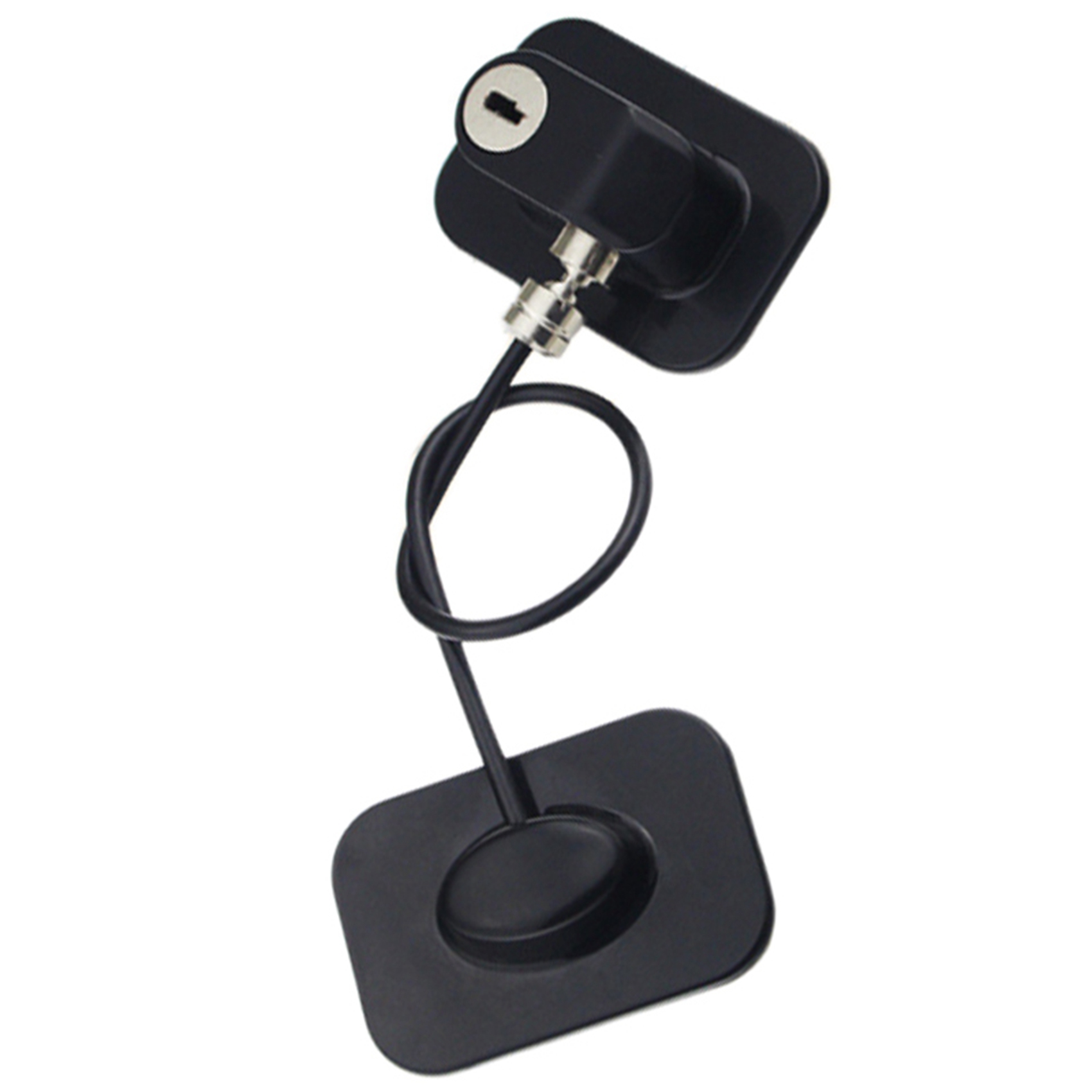 6X Baby Safety Window Restrictors with Safety Lock Cable, No Screws Required to Avoid Damage Black