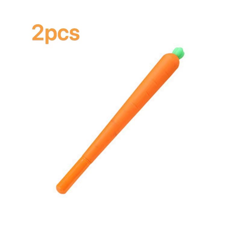 New Cute Cartoon Carrot Neutral Pen Gel Korean tudent tationery 0.5 Water Pen chool upplie Office ignature Pen