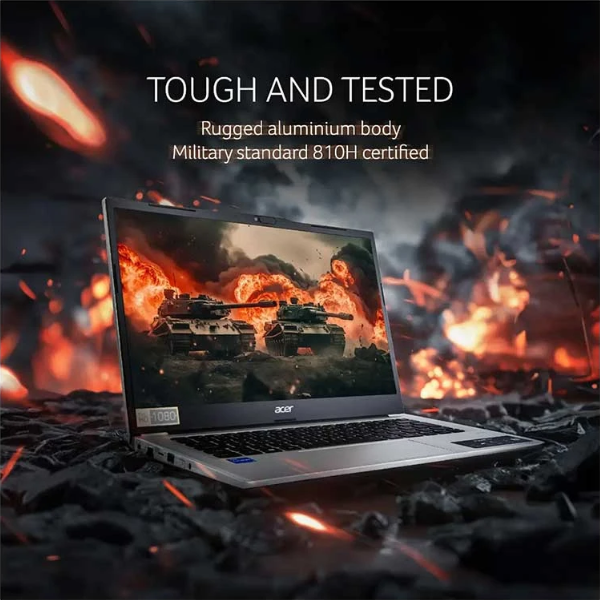 Acer TravelLite TL14-52M 13th Gen Core i3-1305U 3.30 to 4.1GHz, 8GB DDR4, 512GB SSD, 14 Inch FHD IPS Display Laptop. 