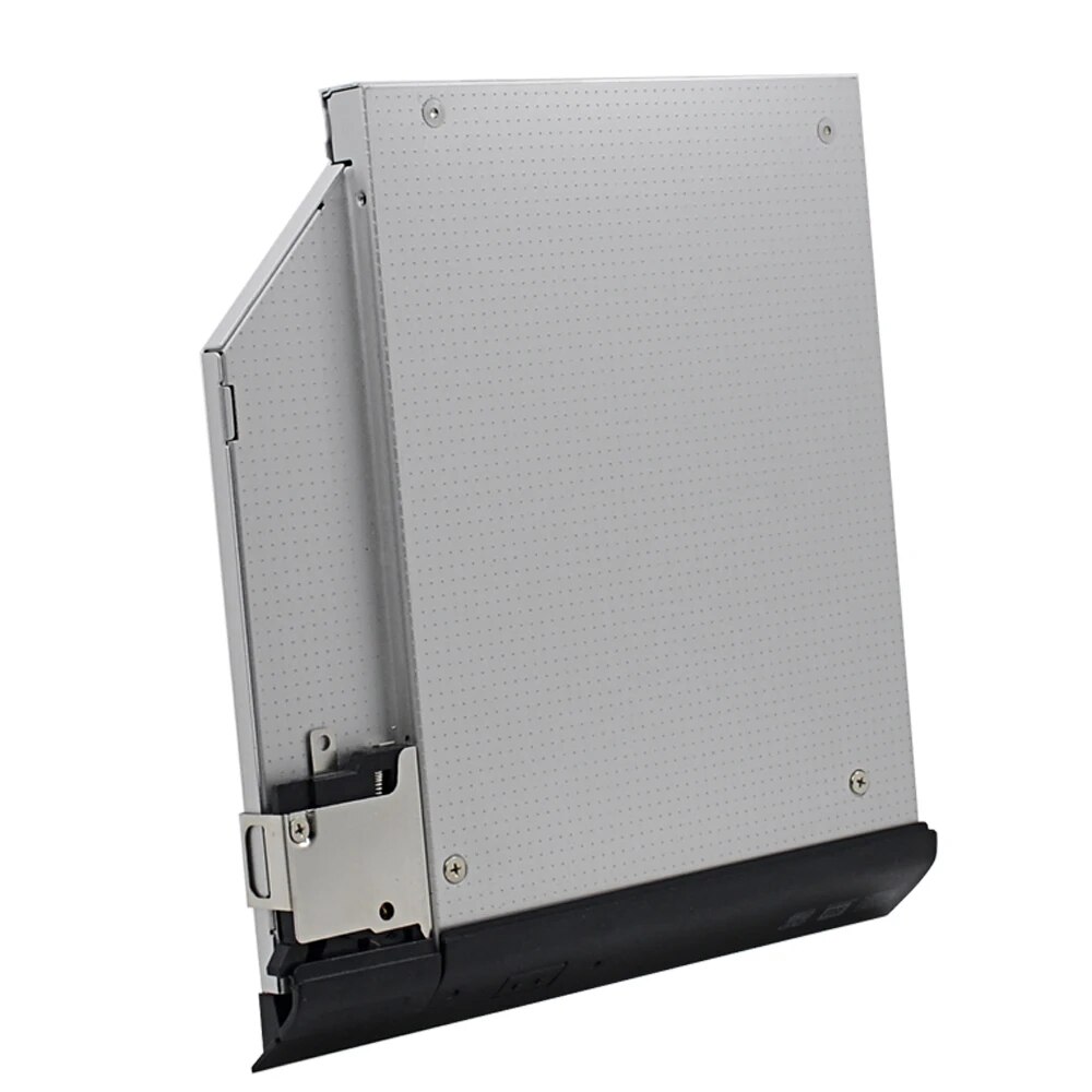 For Dell Latitude E6320 E6420 E6520 E6330 E6430 E6530 optibay Aluminum 2nd HDD Caddy 9.5mm SATA 3.0 2.5SSD DVD HDD Case Adapter. 
