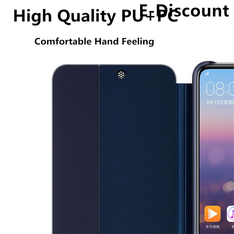For Huawei P30 Pro Case Smart View Phone Back Cover for Huawei P30 Pro Flip Case Big Window View Flip Leather Phone cases Autosleep. 