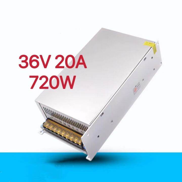 POWER SUPPLY DC36VOLT 5A-20A 180W-720W SWITCHING SMPS 110V 220V AC-DC 36V TRANSFORMER FOR STEPPER CNC CCTV 3D PRINTER. 
