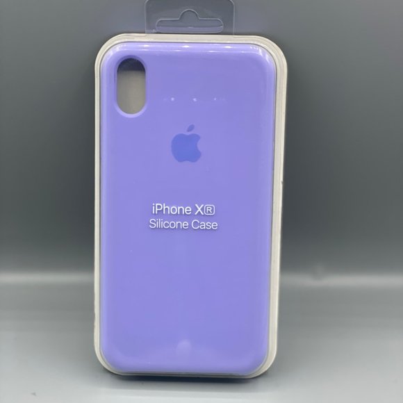 Iphone Xr Purple Silicone Case Premium Liquid Silicone Phone Case