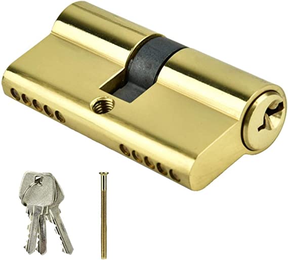 Door handle cylinder lock liver (5 key). 