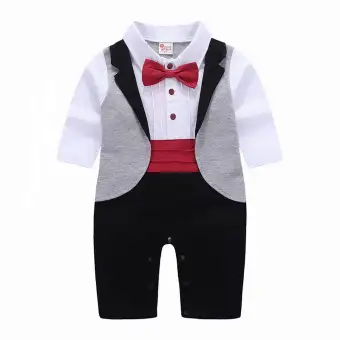 baby boy bowtie outfit