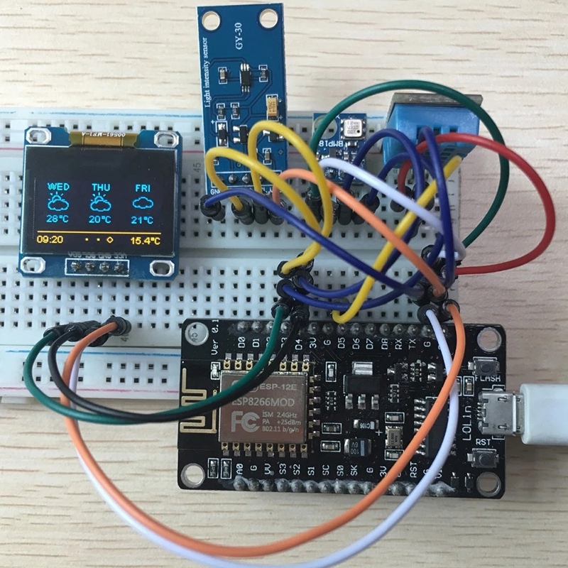 for Kit Sensor Module with 0.96 Inch OLED LCD Display, Relay, Servo Motor, for Startup Projects. 