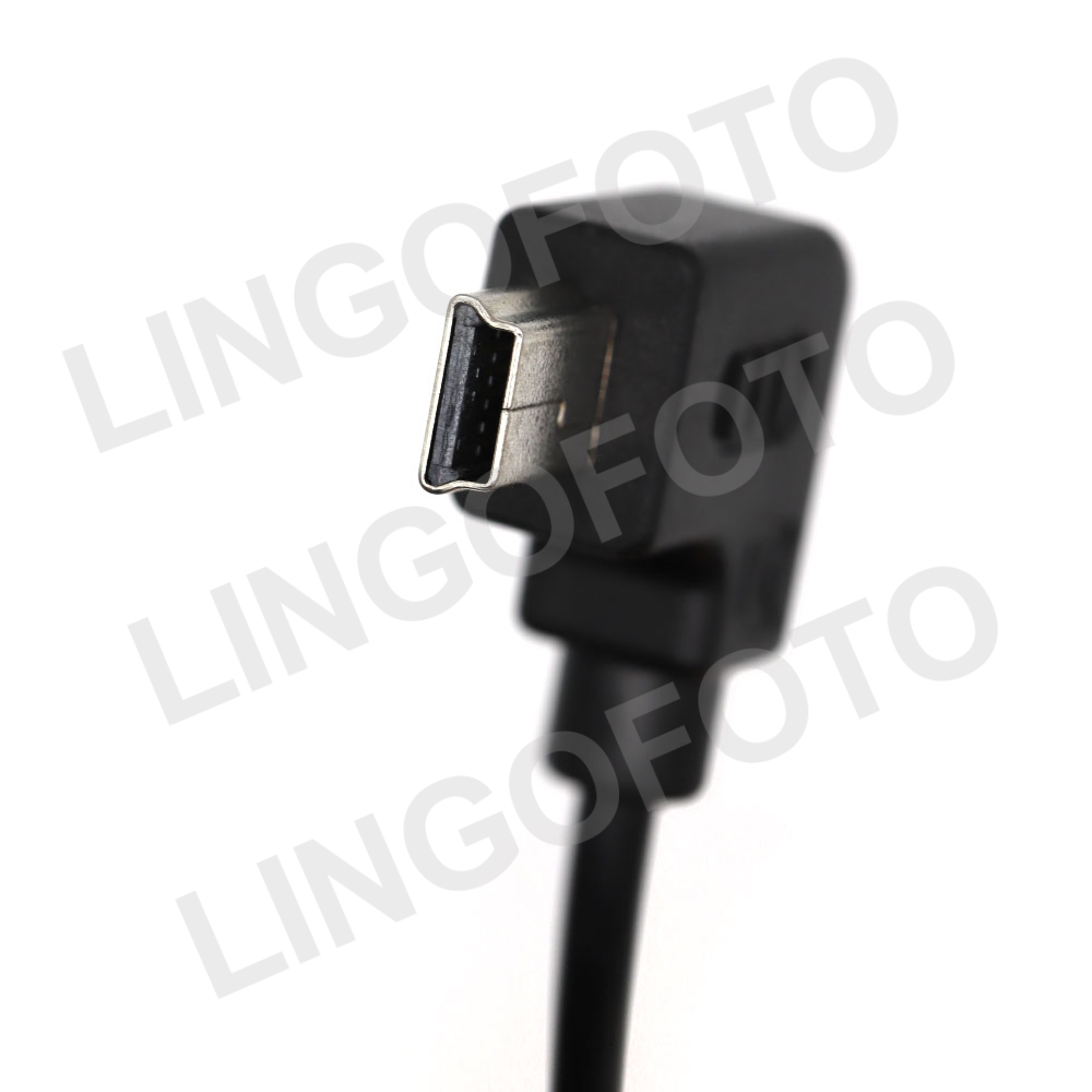 Type C to Mini USB for Zhiyun WEEBILL-2 Stabilizer Camera Control Cable 38cm Type-C to Mini for Canon 5D3, 6DⅡ, 80D. 