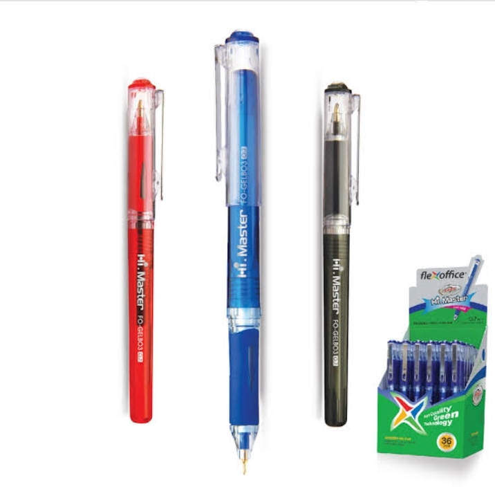 Flexoffice Hi-Master FO-GELB03 Pen, 0.7 mm nibs.. 