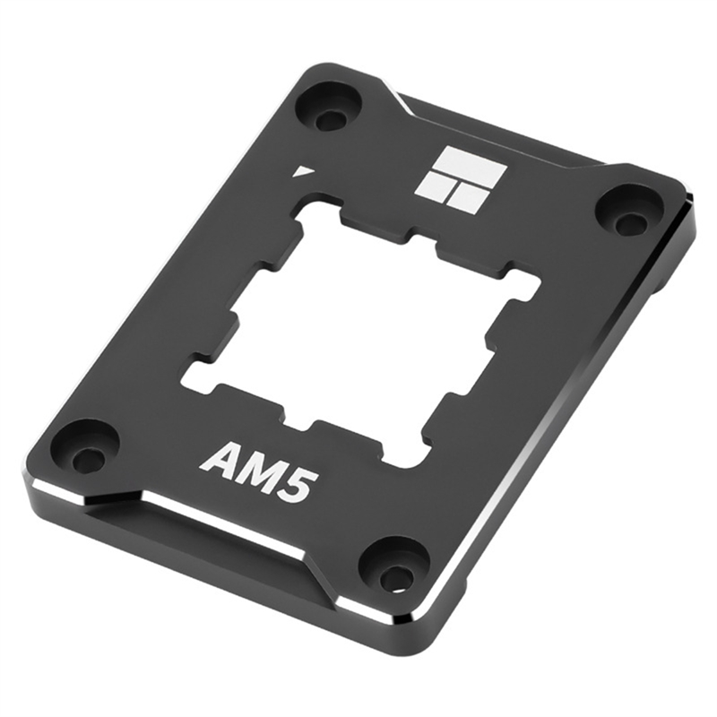 For AMD- RED AM5 CPU Mounting Frames Multi-Functional Convenient Practical Portable Cooling Chassis, Black Easy Install. 