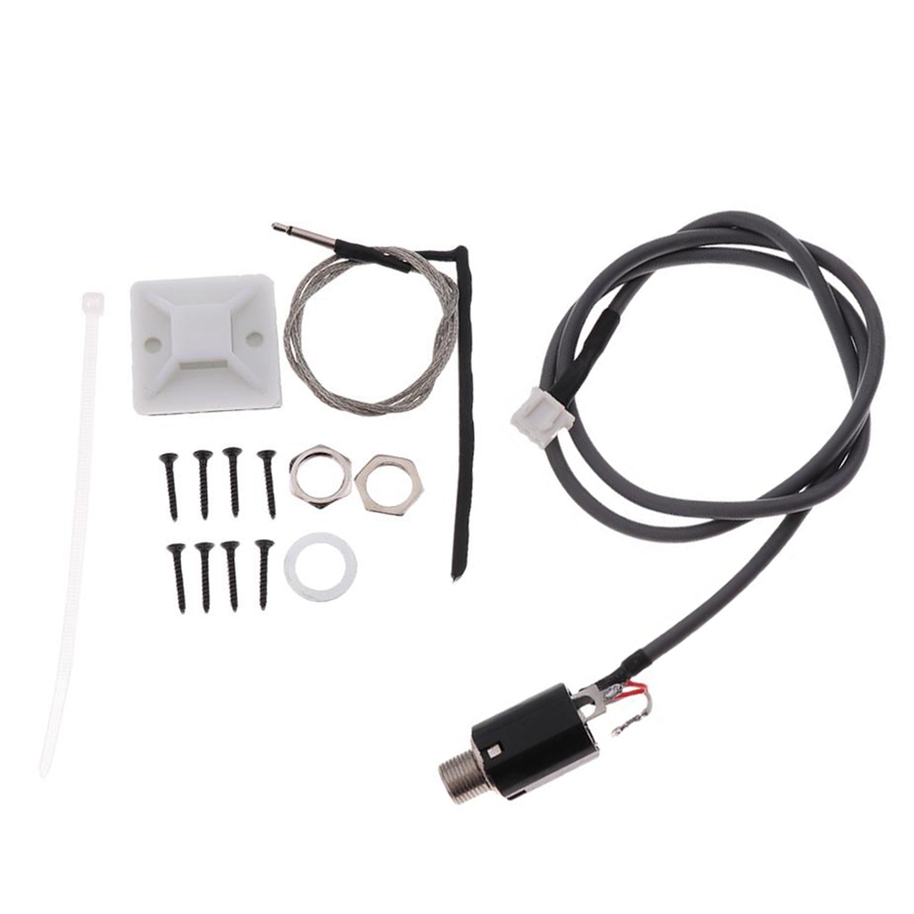 Individual 1 Set 2 Band Pickup Eq Aeq-2T Guitar Washer Screws Set & 1 Set Uk-300T Pickup Preamp Ukelele Pickups Tuner System. 