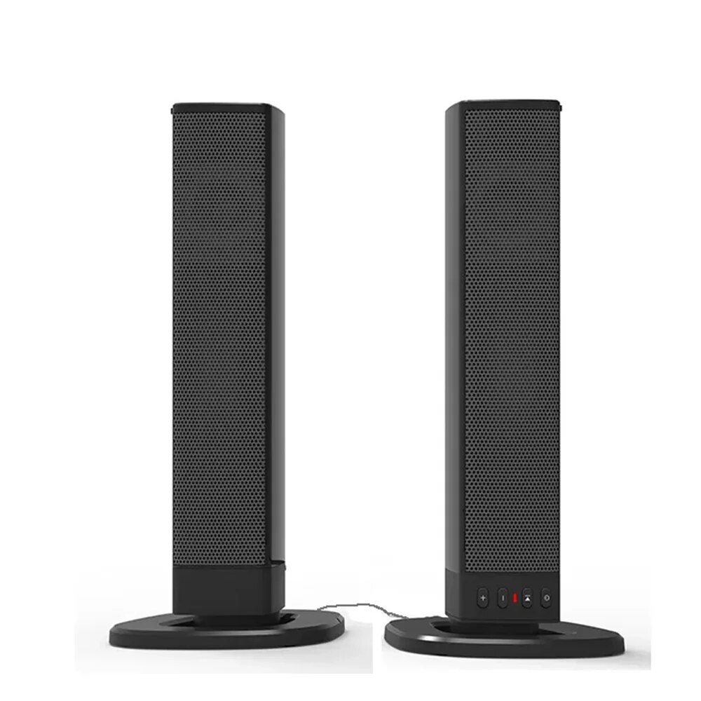 Separable Soundbar for TV with Subwoofer 360° Surround Stereo Wireless Soundbox Home Sound System TF Card AUX FM Radio Sound Bar. 