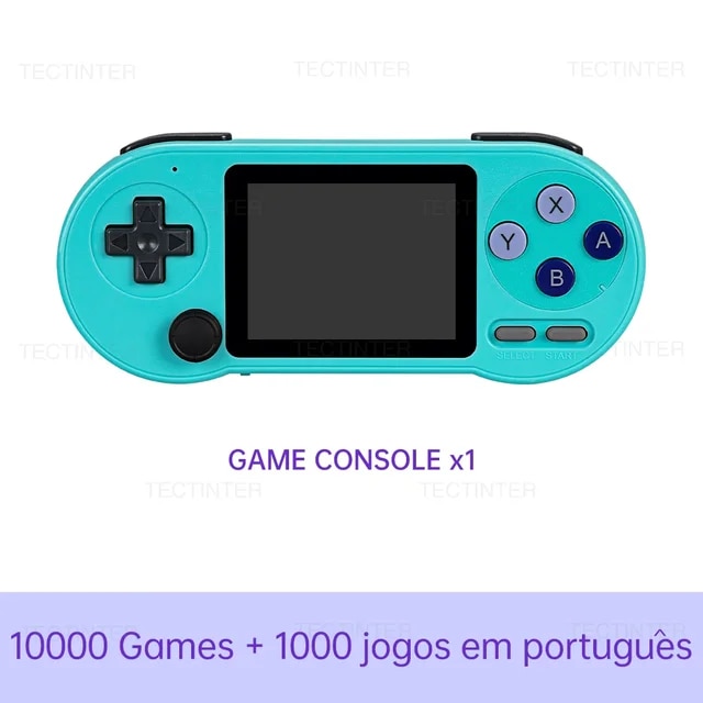 SF2000 3 inch IPS Screen Handheld Game Console Mini Portable Game Player Built-in 10000+ Games Retro Game Console AV Output. 