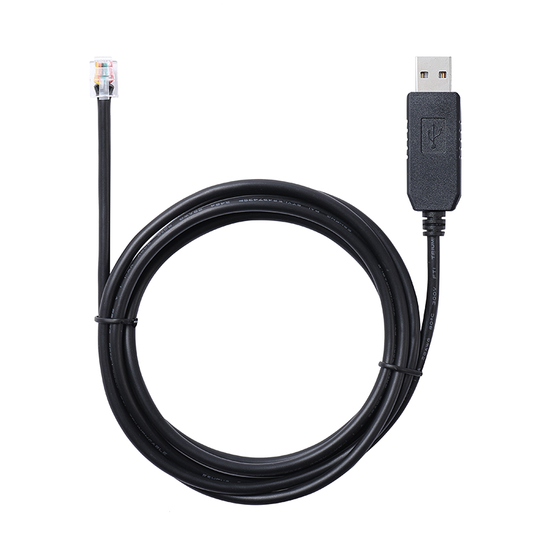 GE Fanuc Series 90-30 PLC IC693CBL316 Serial Cable FTDI USB RS232 to RJ11 Station Manager Cable. 