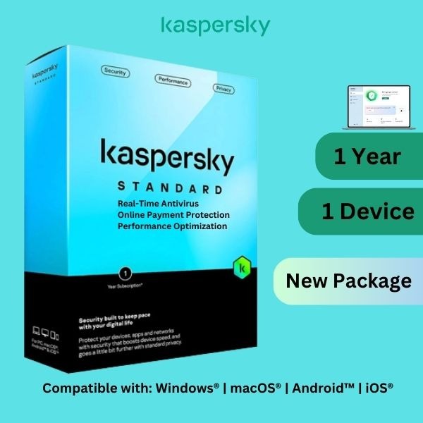 Kasper.sky Standard Security 1PC 1Year. 