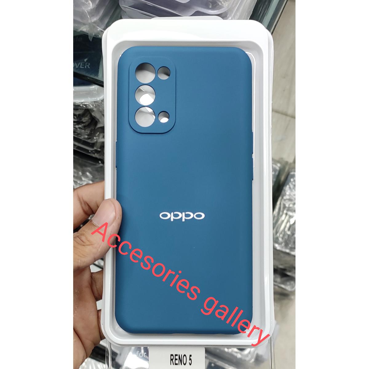 For Oppo Reno 5 Silky And Soft - Touch Finish With Camera Production Soft SILICONE COVER