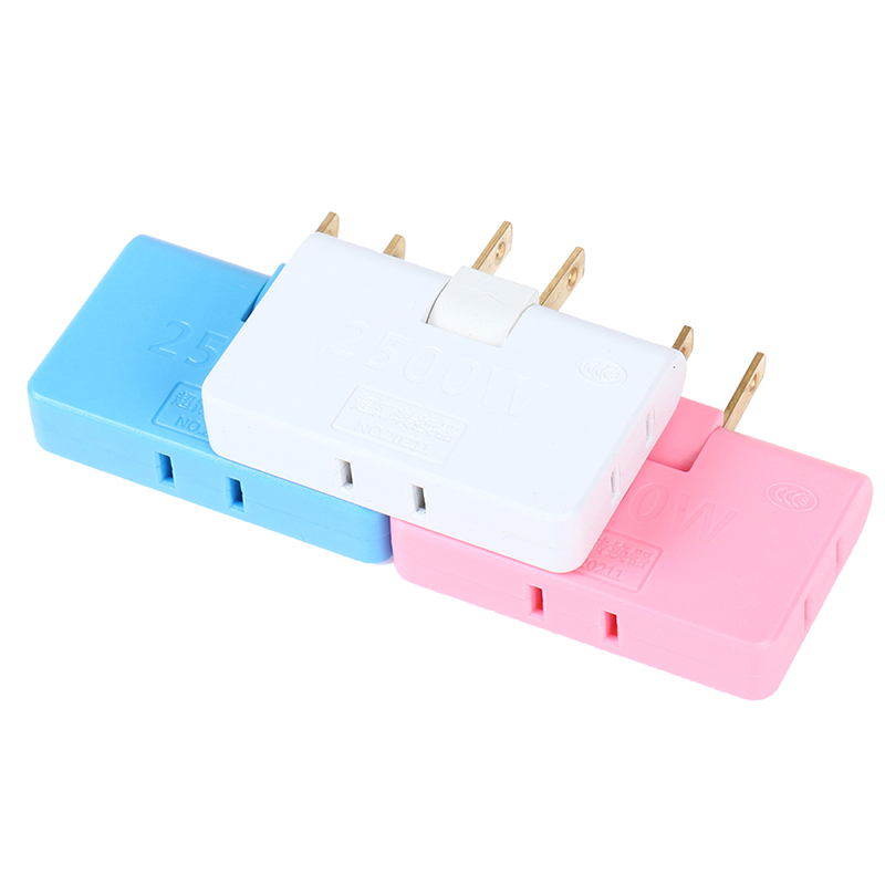 Rotatable Socket Converter 180 Degree Multi Plug Slim Wireless Outlet Adapter BDM. 