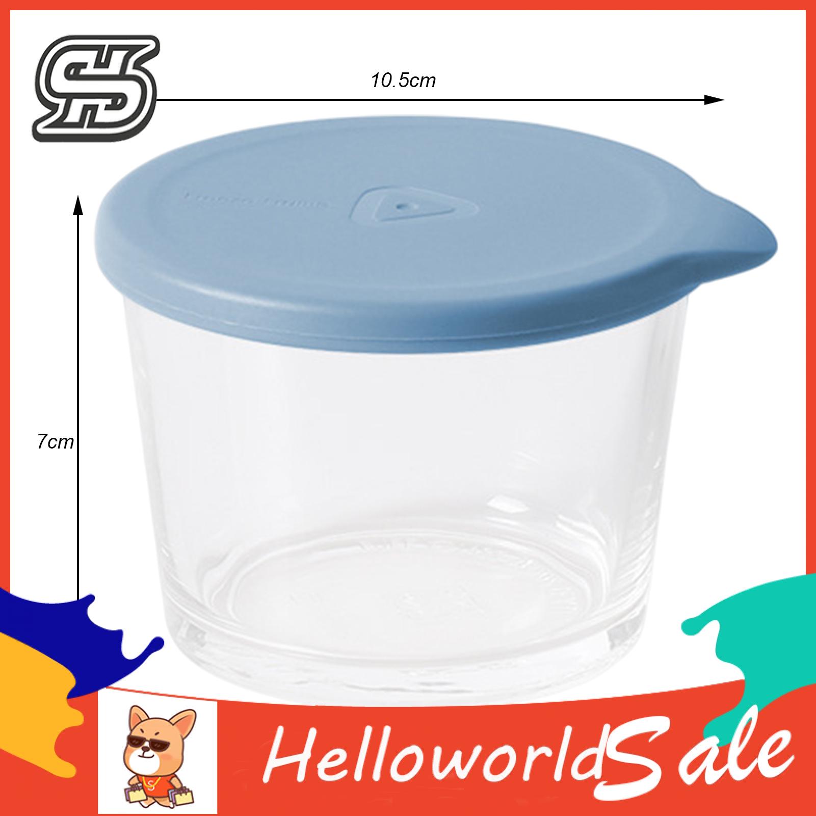 HelloWorld Food Container Stackable Fruit Shake Food Preservation Box. 
