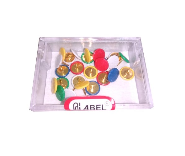 Map Thumb Tacks Office Push Pins For Cork Board, Notice Board - 25 Pcs. 