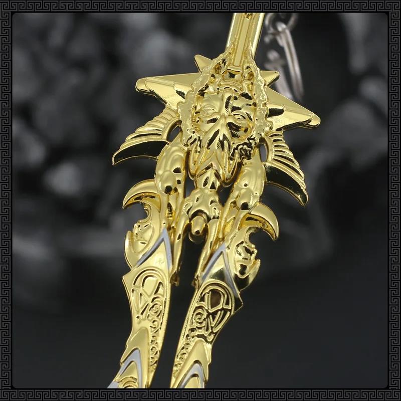 God of War Blade of Olympus Blades of Chaos Zeus Kratos Game Keychain Katana Real Collection Desktop Display Toy. 