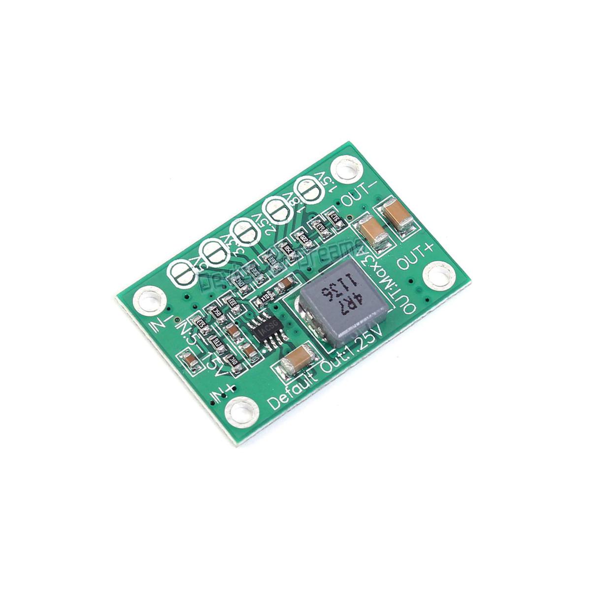 Step-Down Power Module 5V-16V to 1.5V 1.8V 2.5V 3.3V 5V Buck Voltage Converter 3A - Step-Down Module 5V-16V to Adjustable Voltages 3A