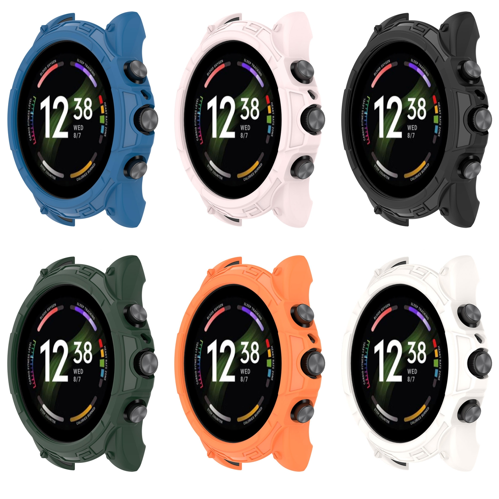 (Ready Stock)For Fossil Gen6 44mm Shockproof TPU Protective Watch Case. 