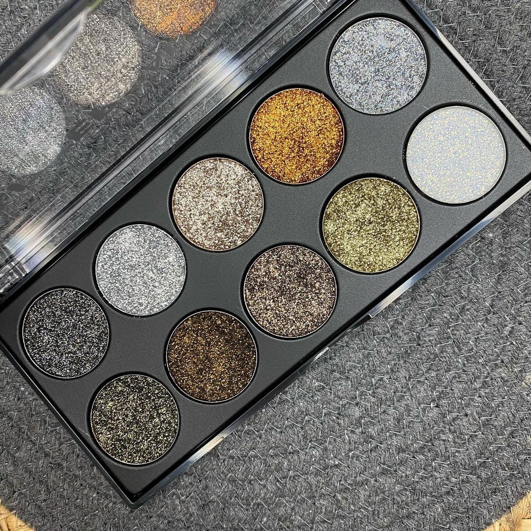 technic pressed glitter palette - star dust. 