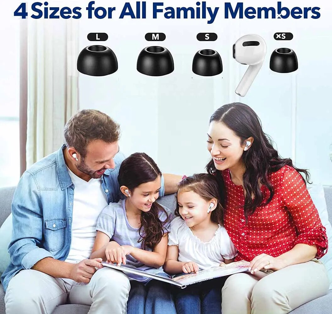 Memory Foam Tips for Airpods Pro 2 2nd Generation Earphone Case Earbuds Ear Tips L M S XS Alien Alien. 