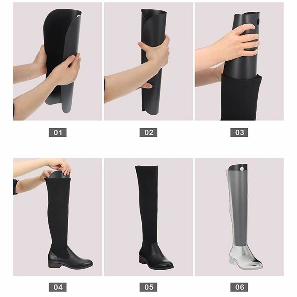 Boot Shaper StaForm Inserts Tall Boot Support Keep Boots Tube Shape For Women And Men 2 Pieces Shoe Shape New. 