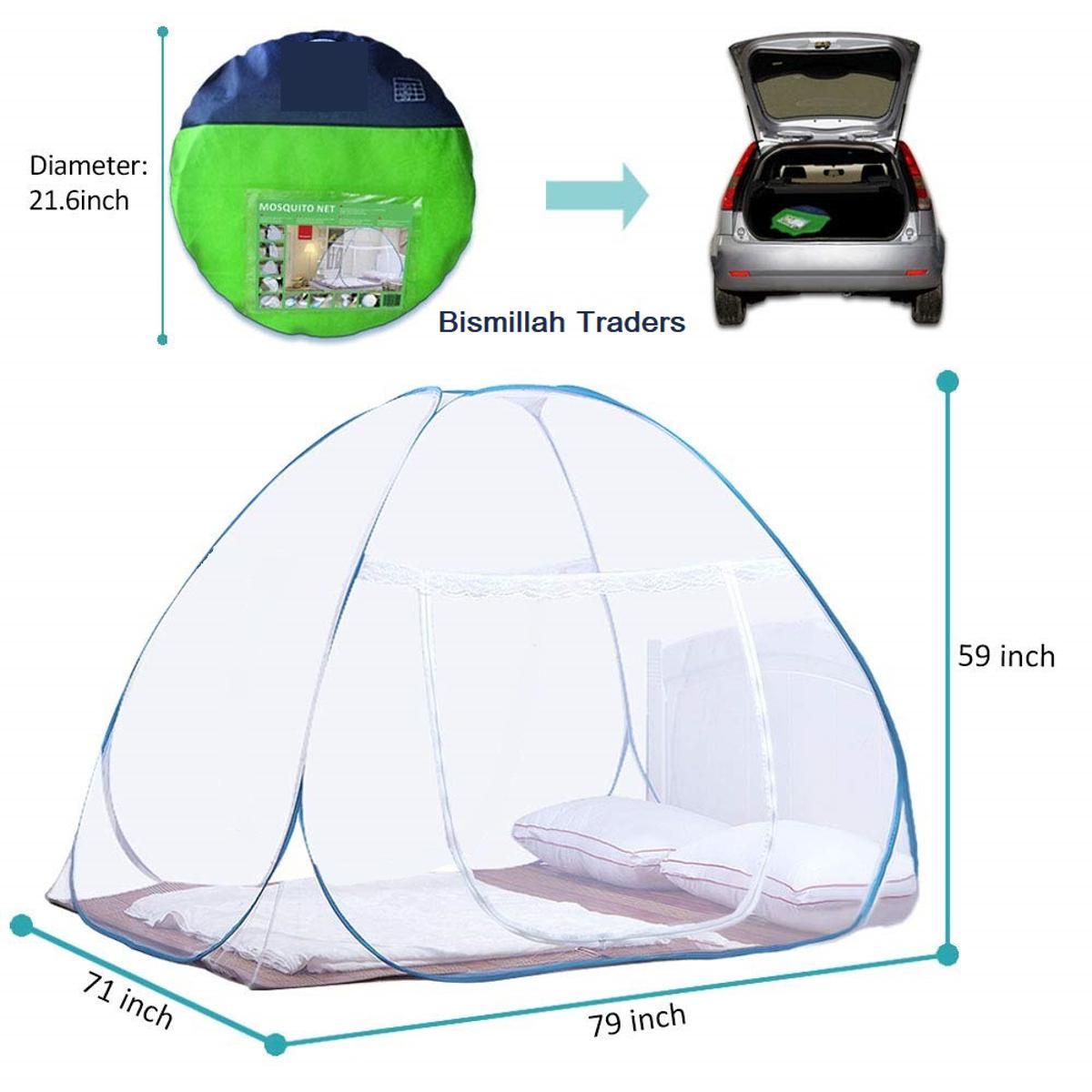 Mosquito Net automatically deploy use immediately - double bed mosquito net. 
