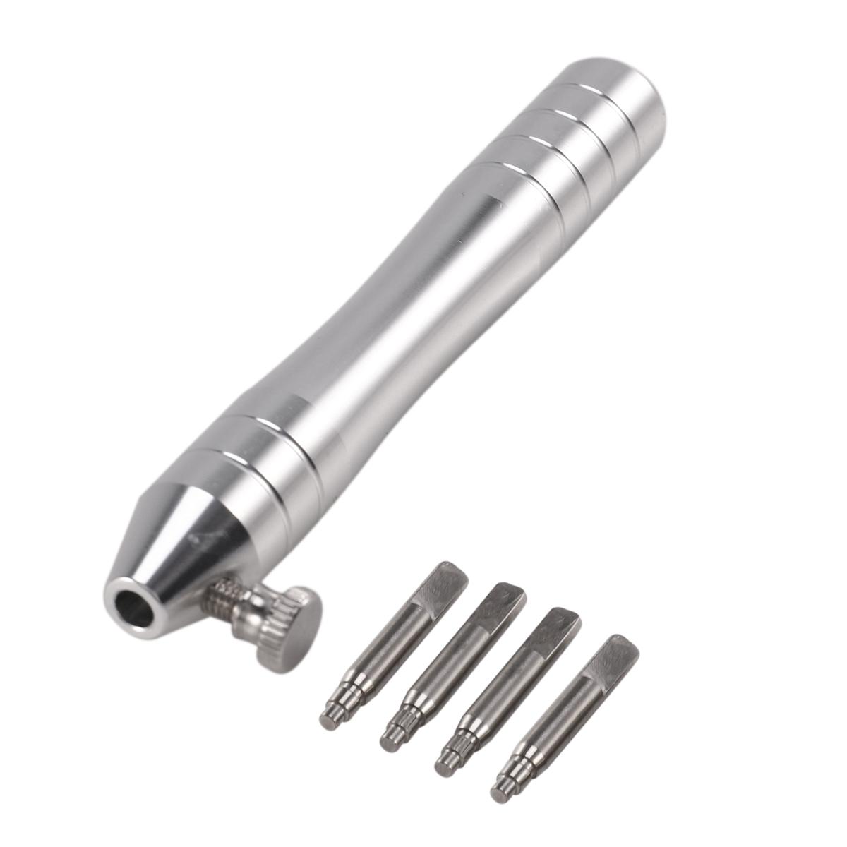Watch Crown Tube Opener Holder 4 Pins for Removing Rlx Tudr Case Tube