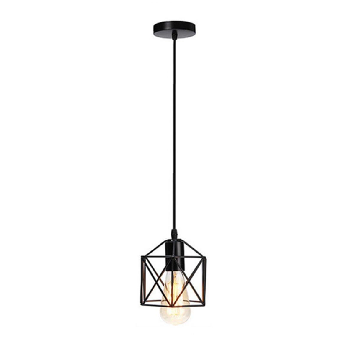 Pendant lamp Nordic Vintage Leuchte Deckenlampe Pendelleuchte Kronleuchter Loft Edison Lampen - Single head