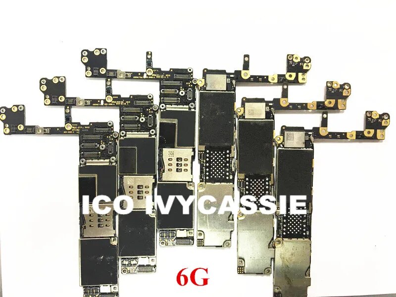 【Broad Sunlight shop】iPhone 5S 5C SE 6 6G 6Plus 6S 6SP Motherboard Nand Flash Chip Non Working Not Power On Logic Board Practise Skill. 