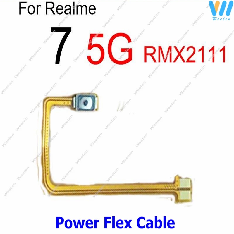 ON OFF Power Volume Button For Realme 7 8 8S 4G 5G 8Pro 8i Power Volume Side Key Mini Button Ribbon Flex Cable Spare Repair Part. 