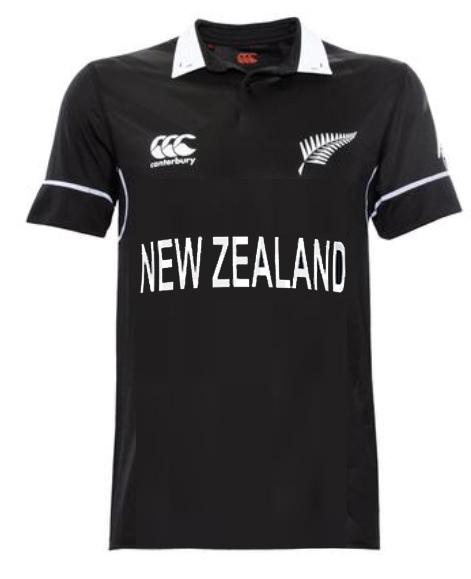 New Zealand Cricket Jersey World Cup 