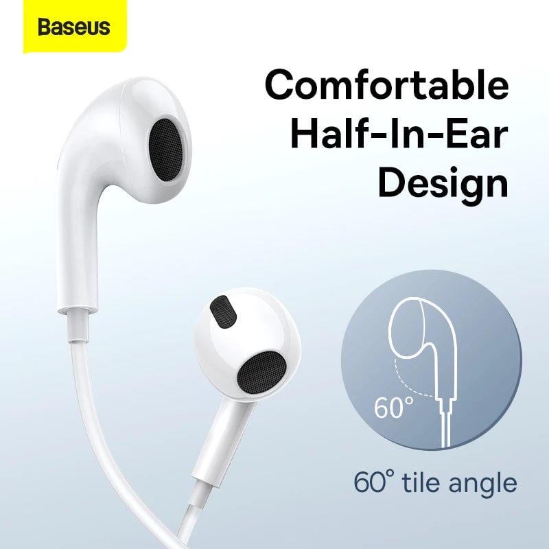 Baseus Encok C17 Type-C In-Ear Earphone - Headphone. 