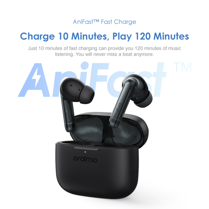 FreePods Lite ENC True Wireless Earbuds. 